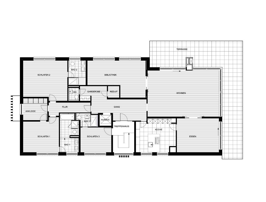 Planung und Bauleitung: Grundrisspläne auf dem Tisch